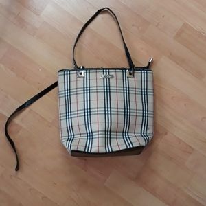 Plaid purse